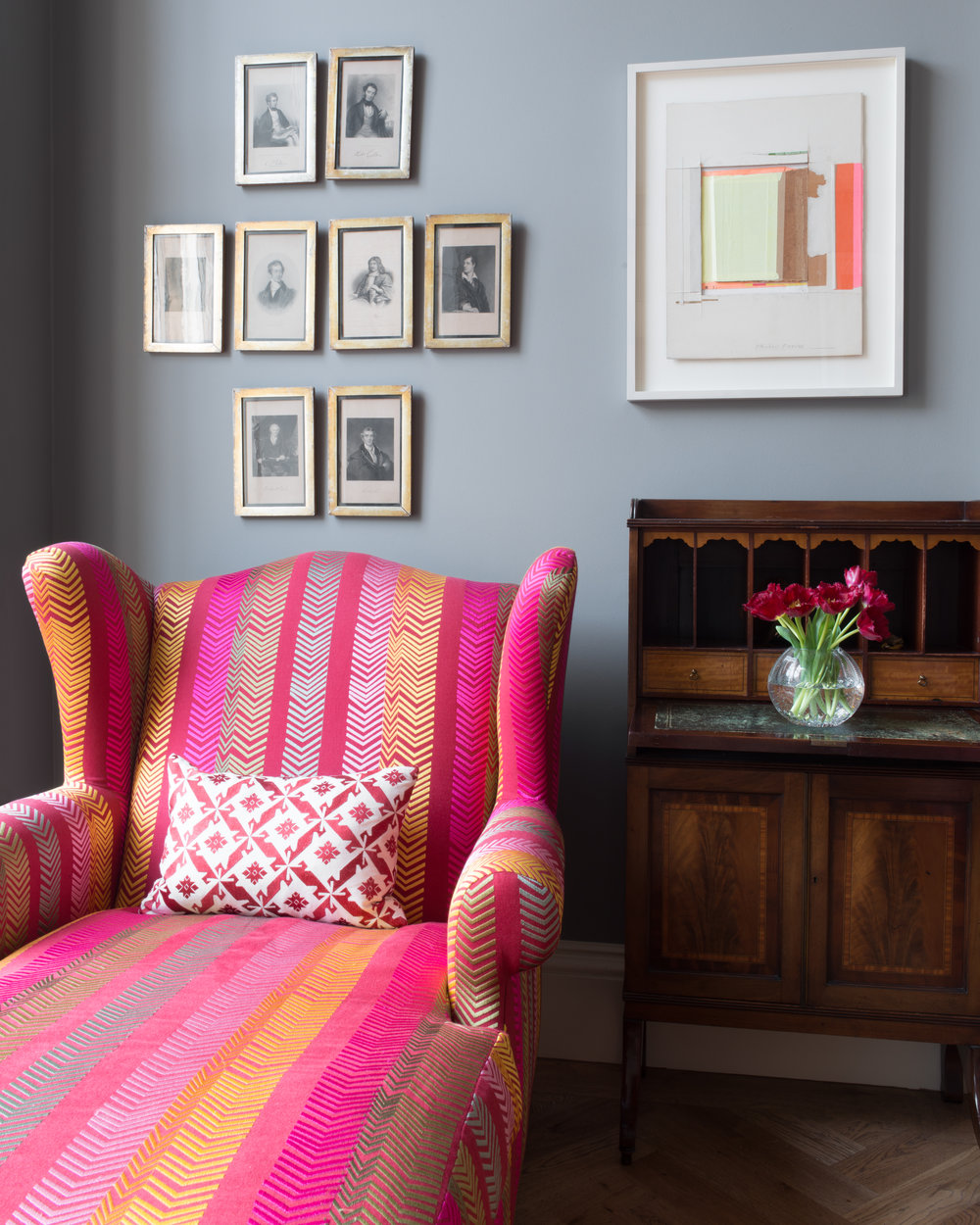 色彩斑斓的苏格兰爱丁堡优雅公寓-8