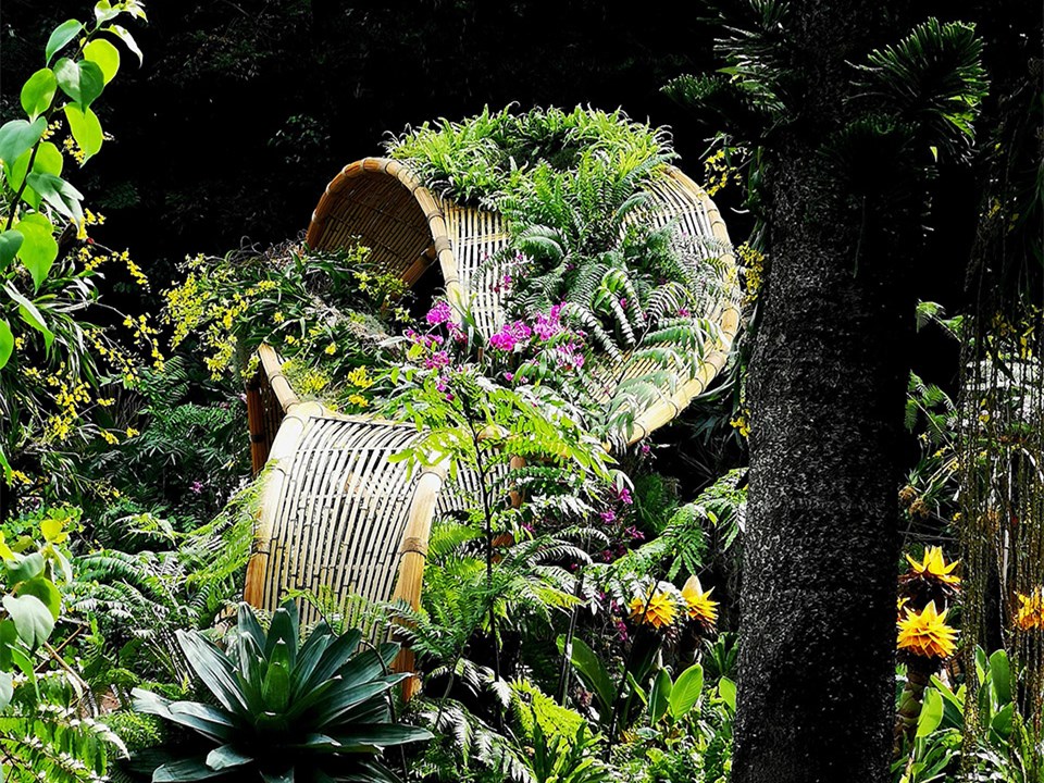 深圳 “种子”现代竹编装置-3