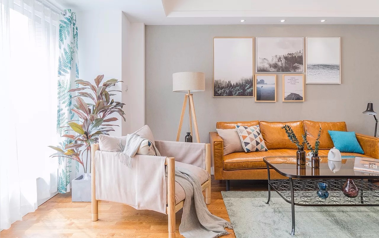 温暖北欧，时尚木质空间-2