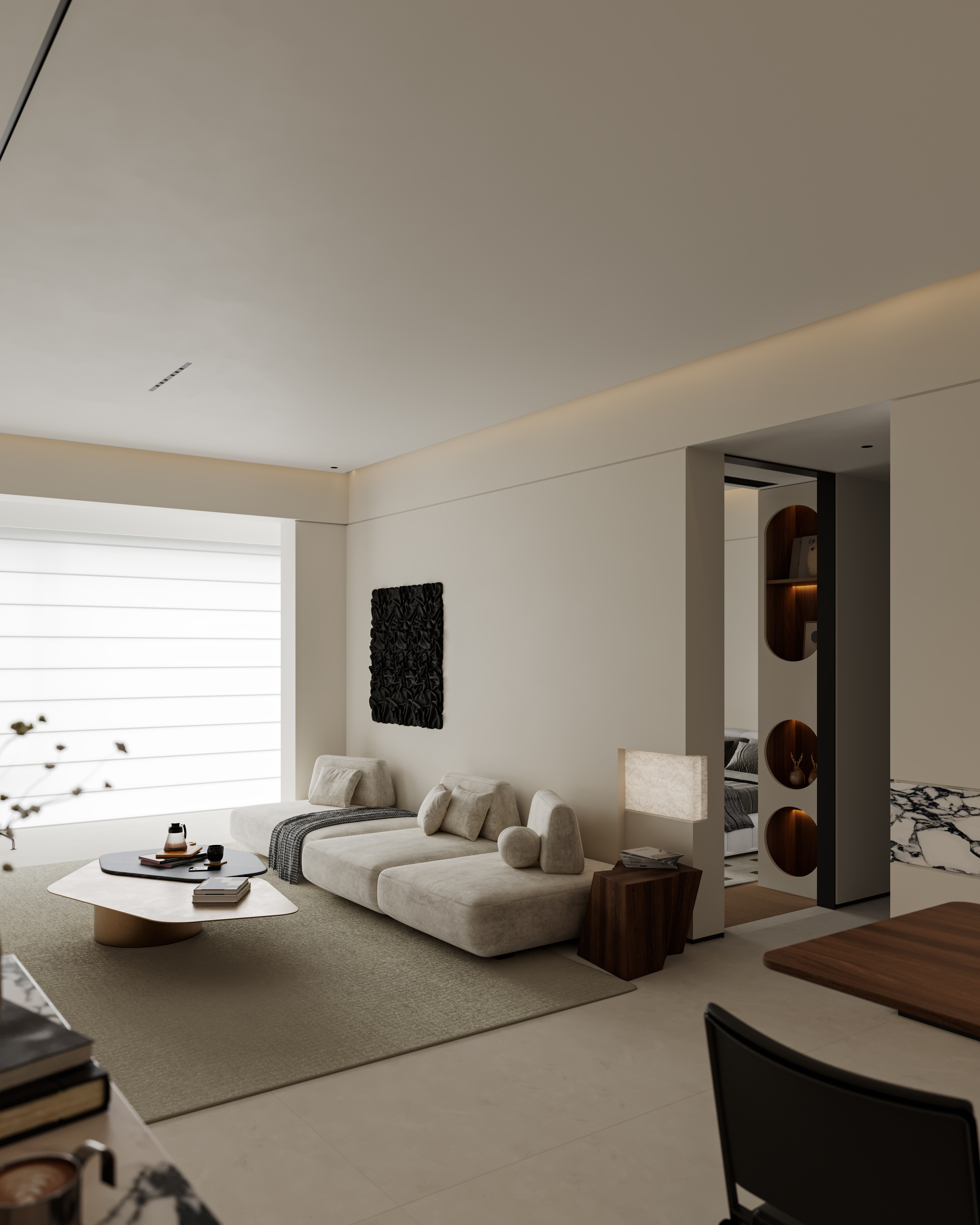 暗系客餐厅  家装-6