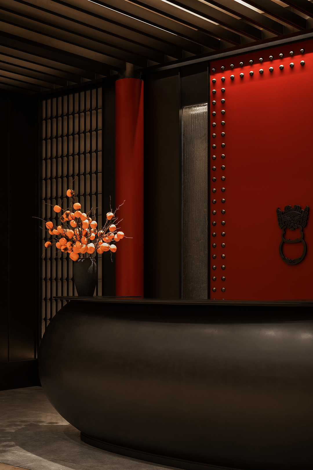 柿合缘中餐厅室内设计丨中国上海丨雨树设计-11