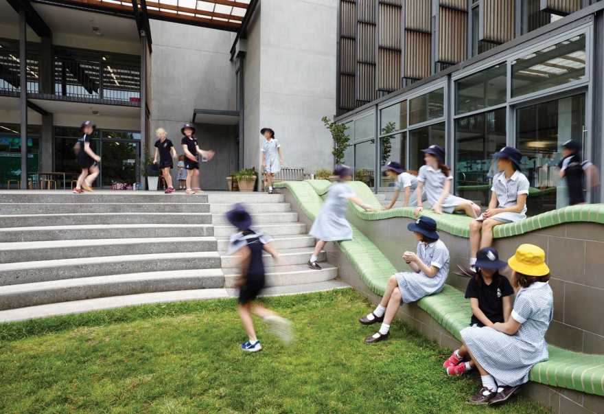 多功能景观操场设计丨澳大利亚墨尔本丨Sally Draper Architects-6