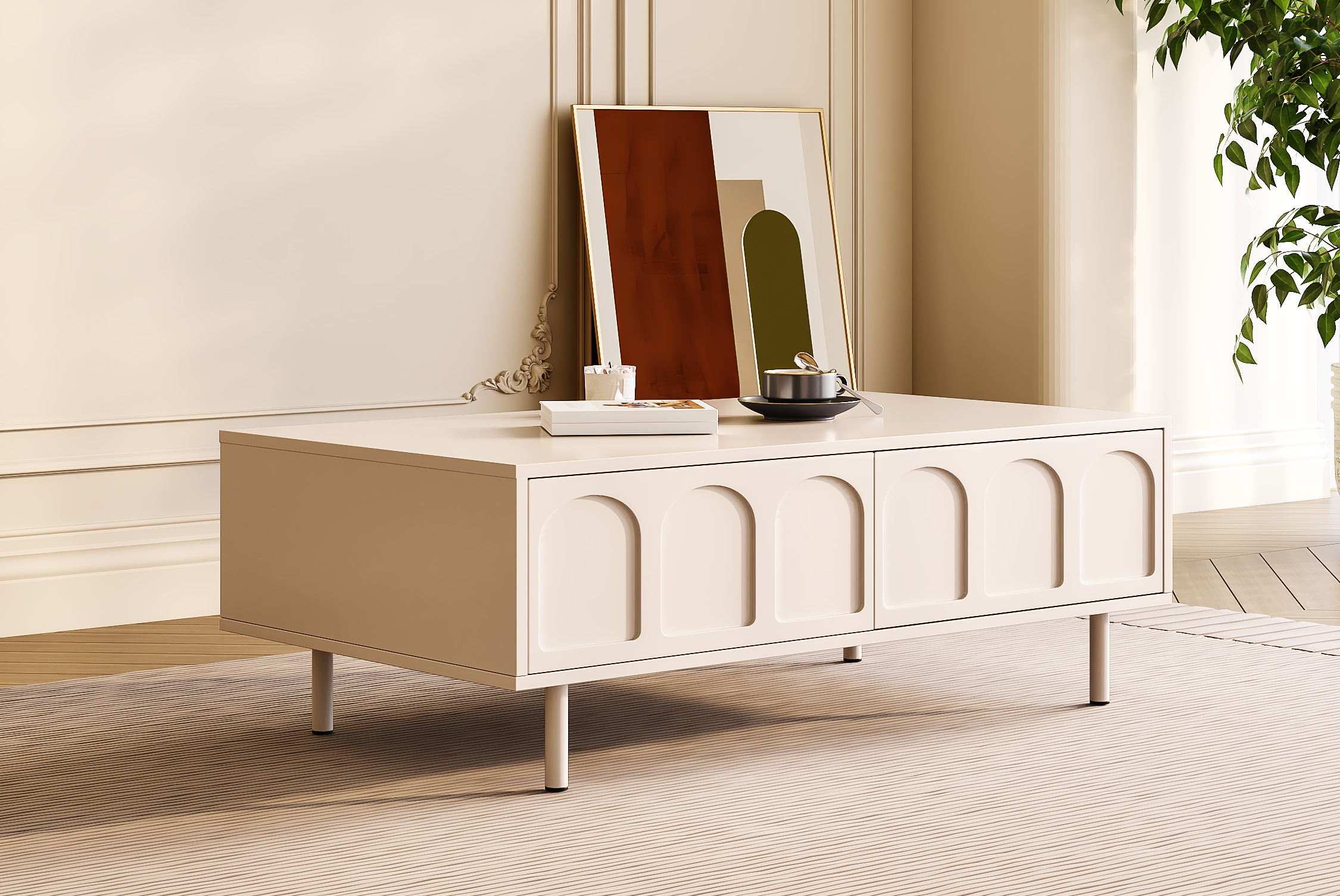 电商法式电视柜茶几图表现-10