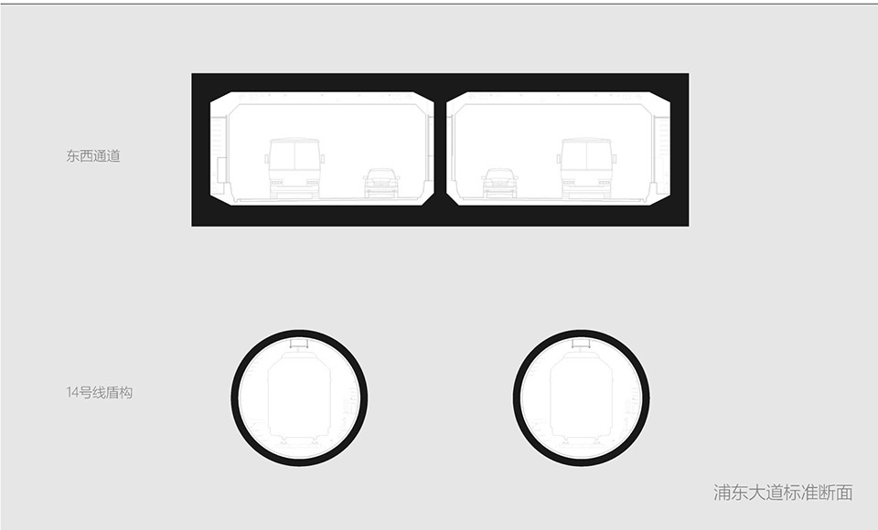 东西通道东方路风塔及轨道交通14号线浦东大道站风井丨周蔚,张斌,致正建筑工作室-187