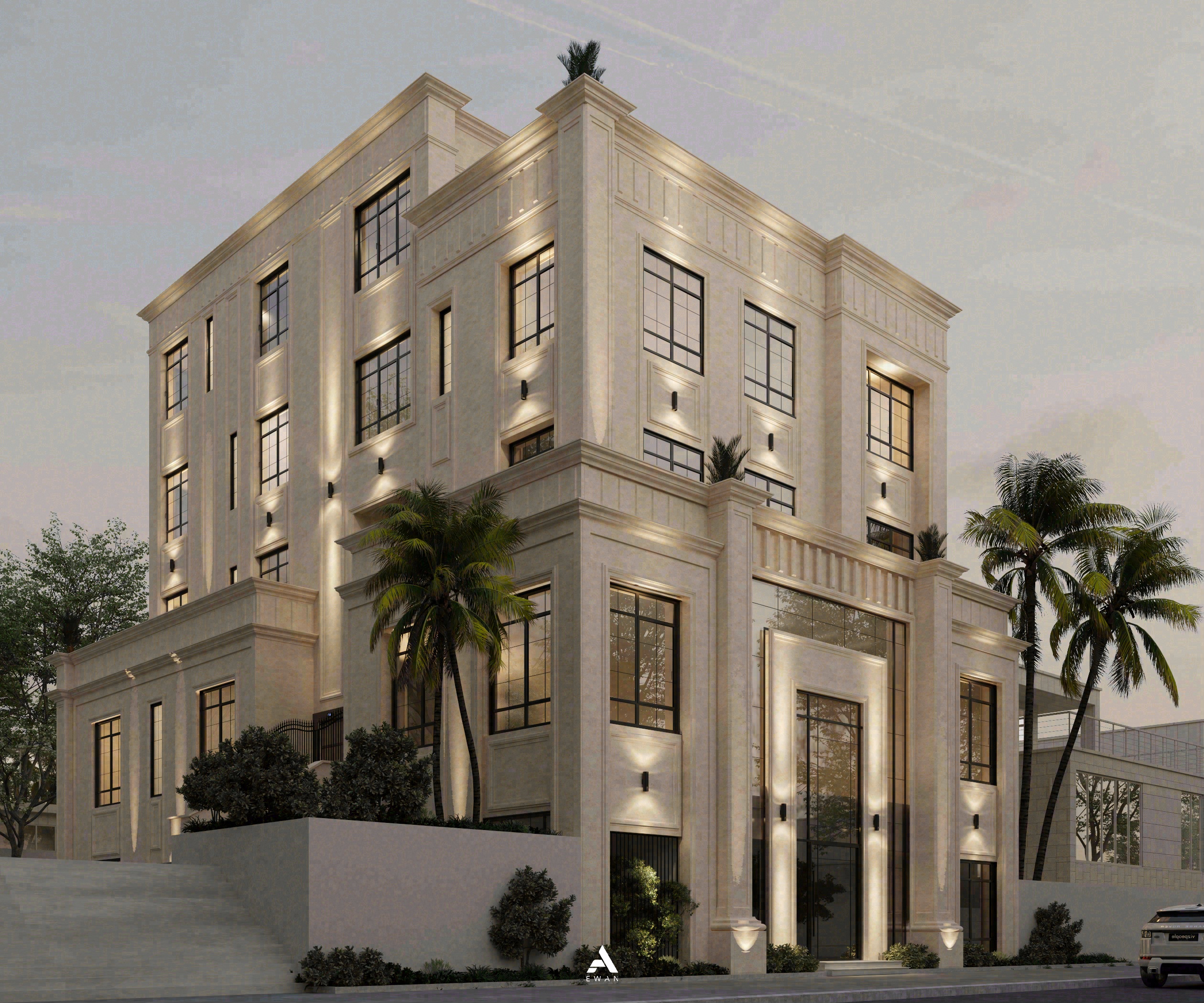 私人新古典主义别墅丨Amira Raslan-8