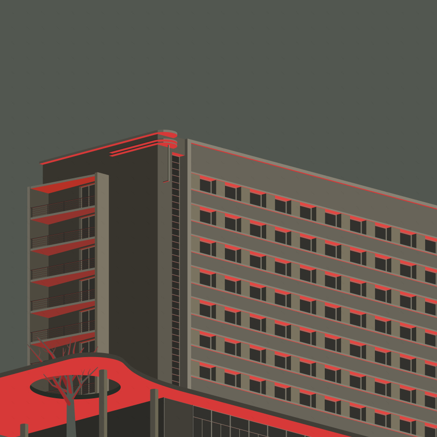 本国现代主义建筑项目-15