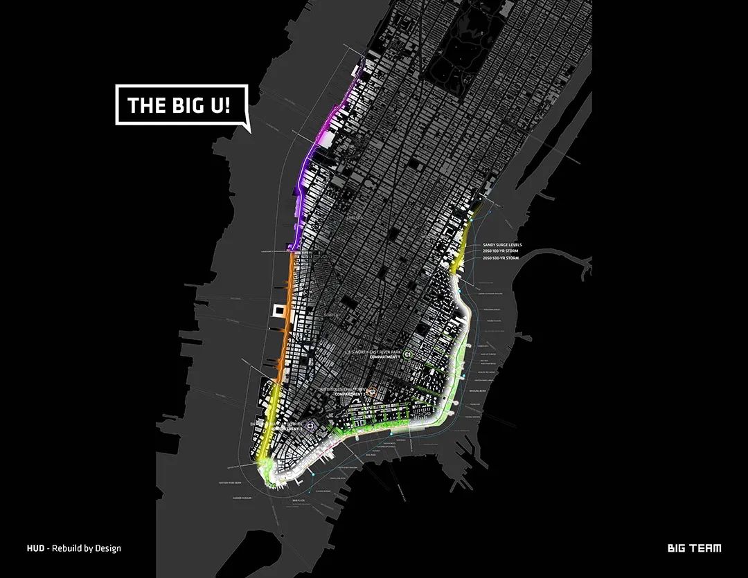 BIG “U” 纽约防洪方案丨美国纽约丨BIG建筑事务所-4