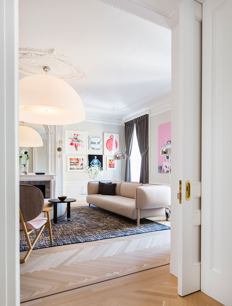 纽约前战公寓里的现代艺术设计-2