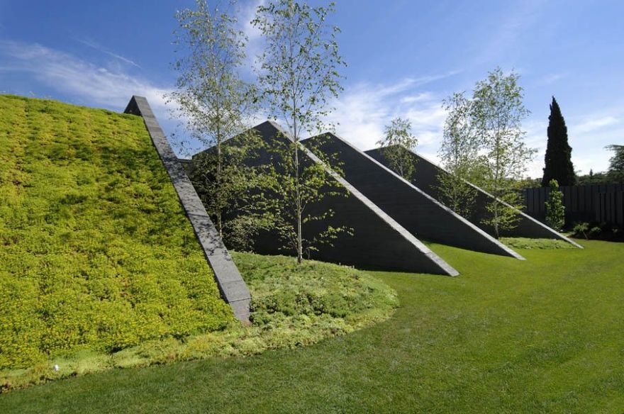 Madrid 郊区混凝土住宅-33