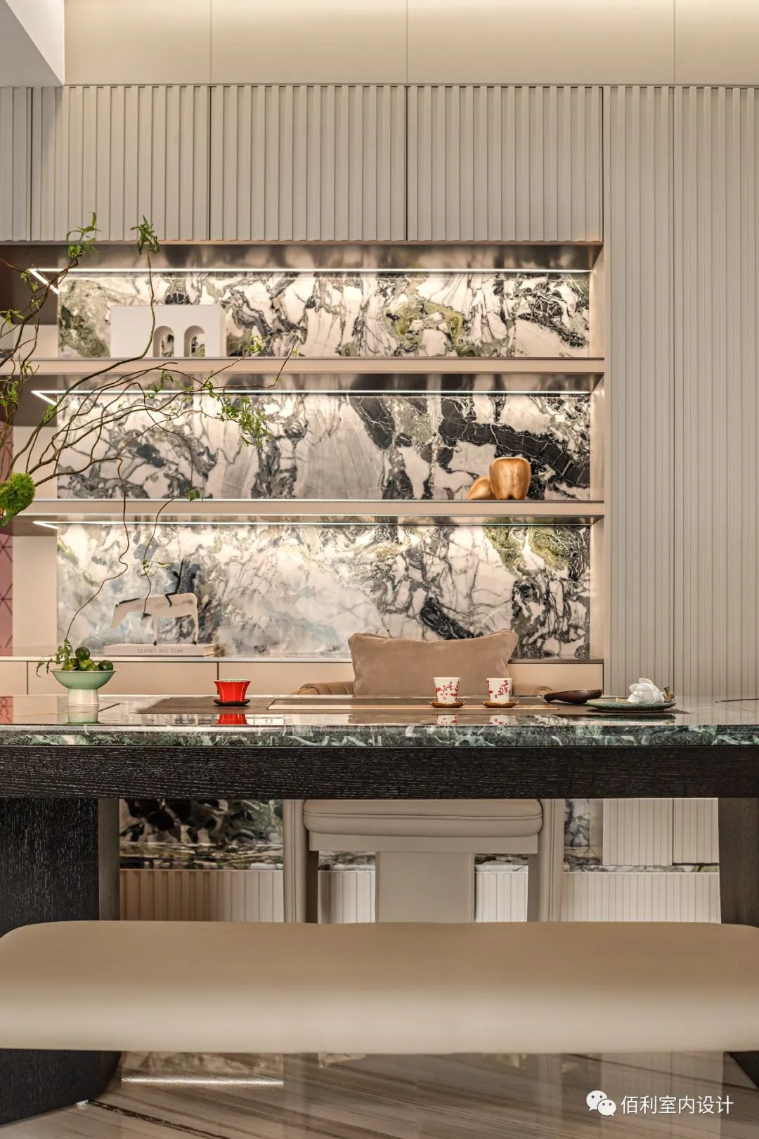 深圳发展兴苑私宅丨中国深圳丨佰利室内设计-57