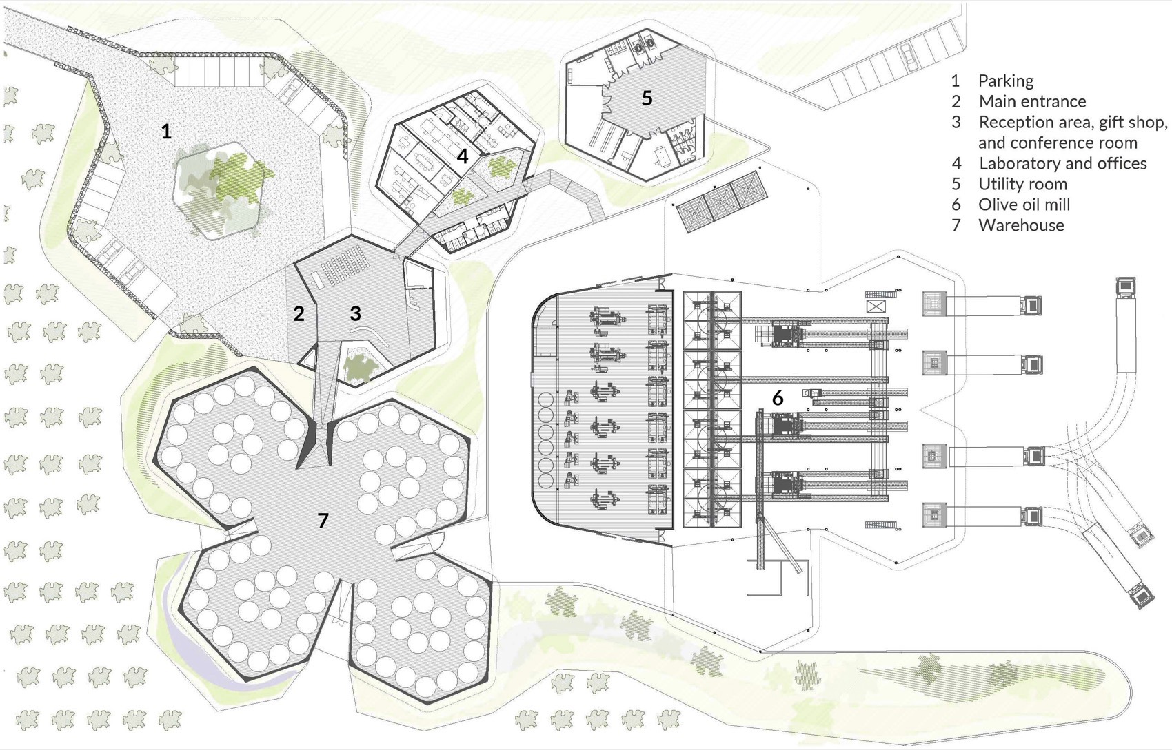 Acesur橄榄油榨油厂丨Mollinedo Arquitectura-48