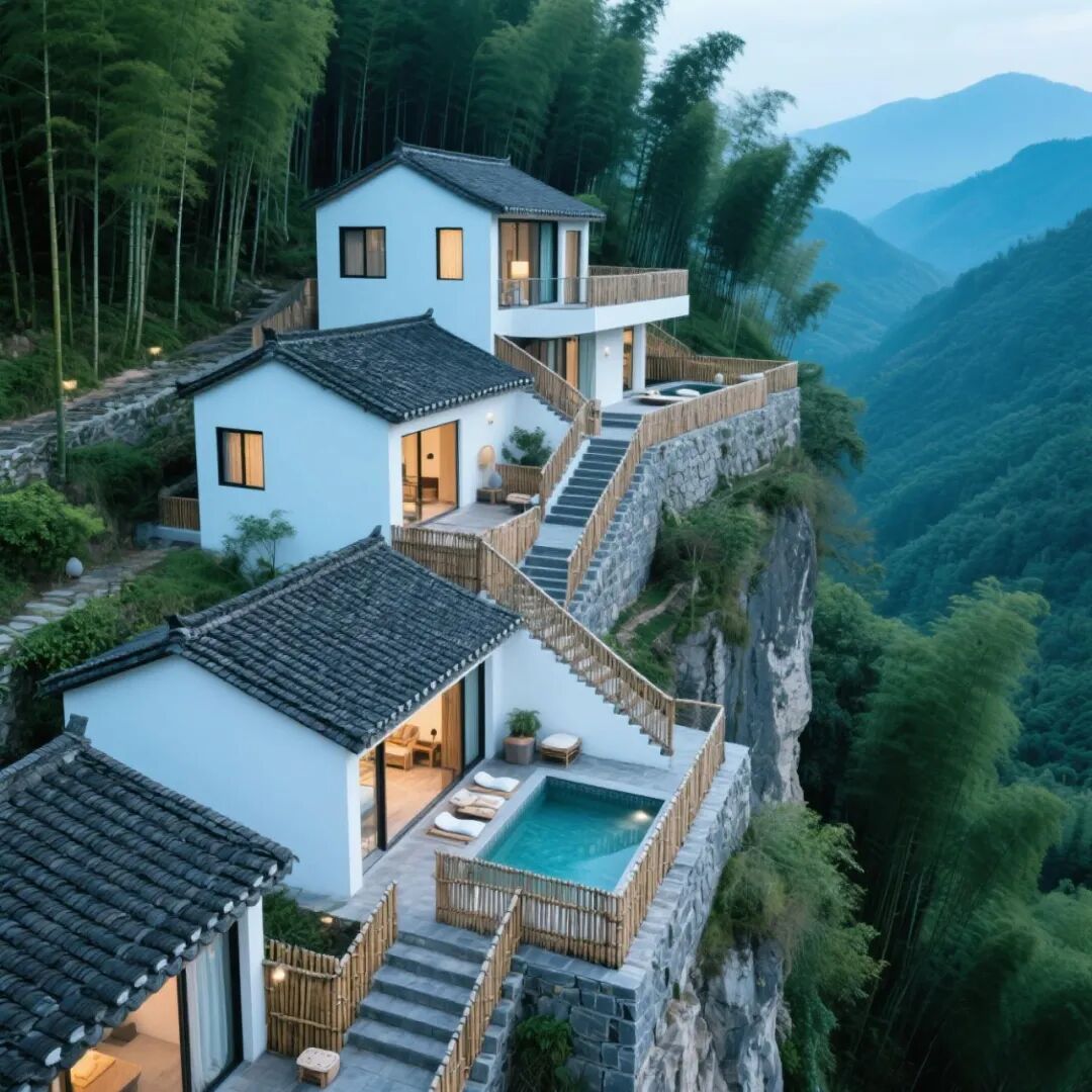 山水民宿：以设计重构疗愈生态，用空间语言诠释东方美学-22