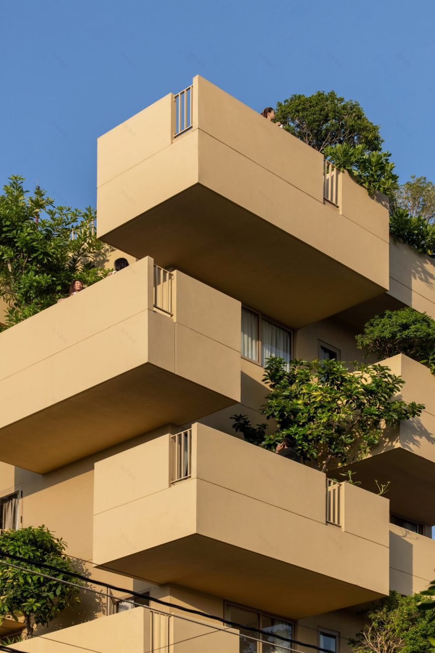 Chung cư Nhà Khối Bay(七号楼公寓)丨越南丨TAA Design-11