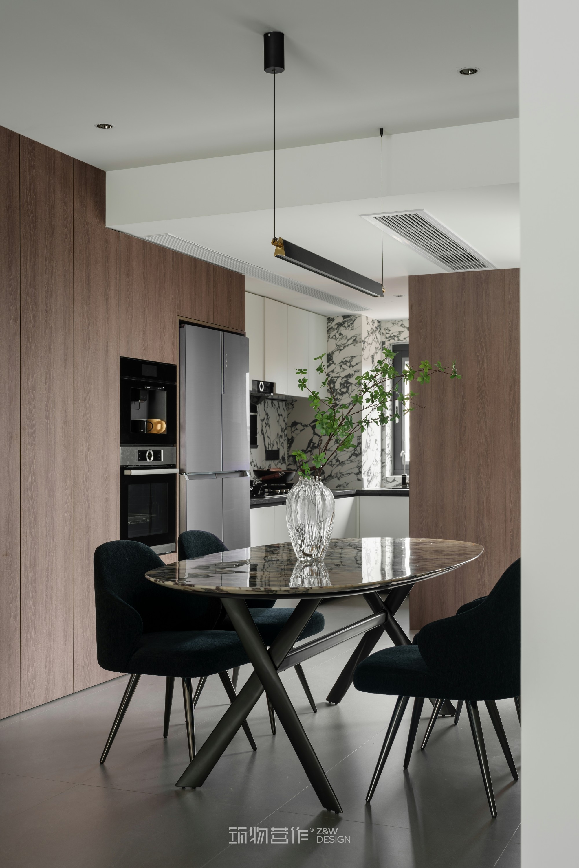 筑物营作实景|美丽沙200㎡现代意式优雅风-31