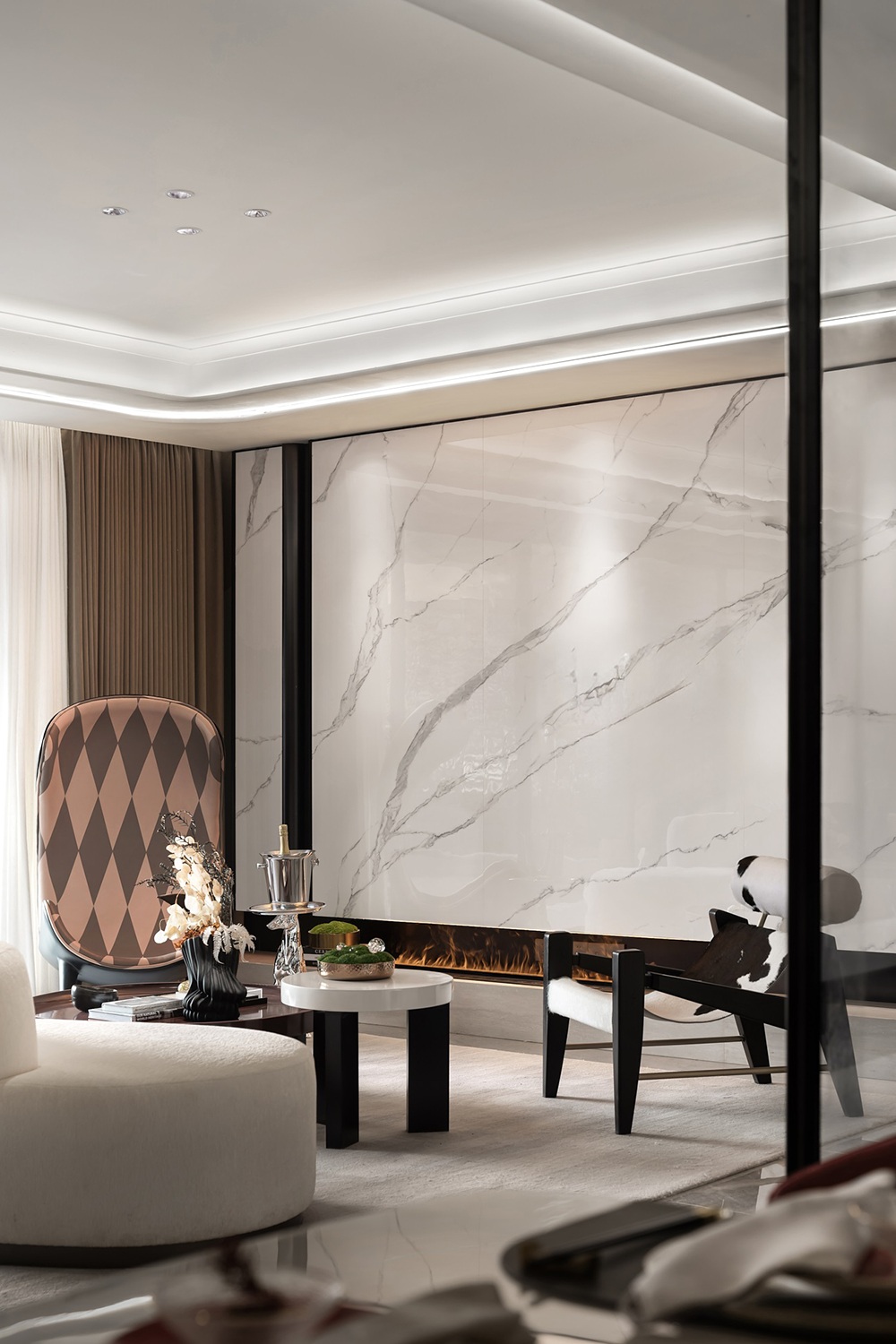 孝感九烨鼎观如院小区大堂,样板间丨中国孝感丨太谷形上-27