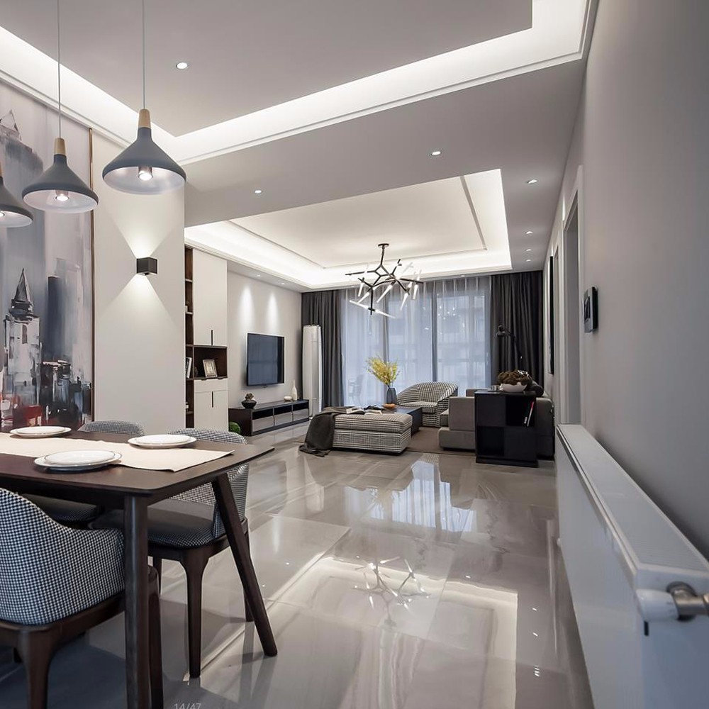 简约格调住宅  尺度空间设计-0