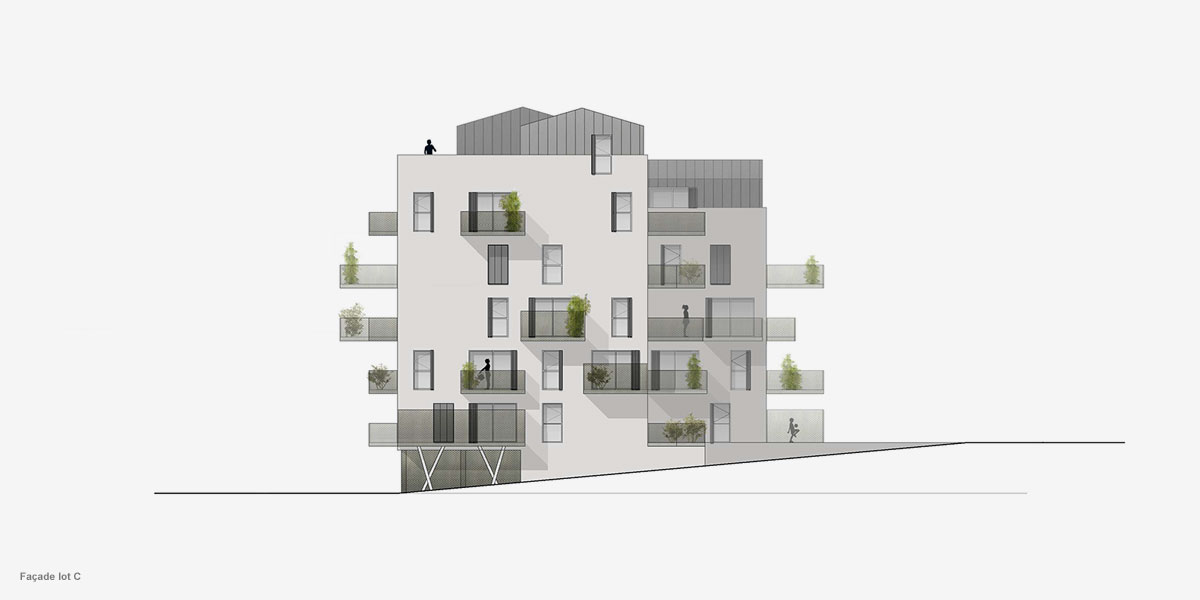 Renouvellement urbain de l'îlot Ramadier - CoCo architectureCoCo architecture-4