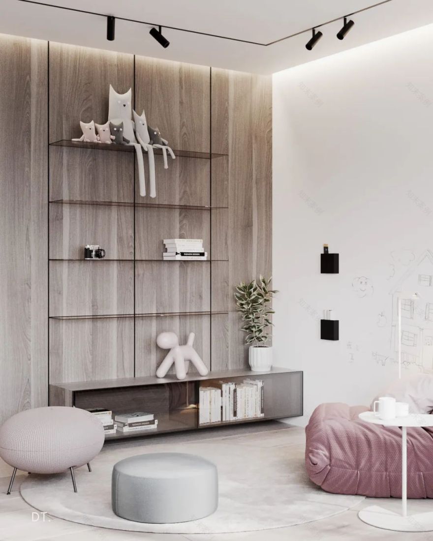 自然主义轻奢住宅,原木与艺术的完美融合-13