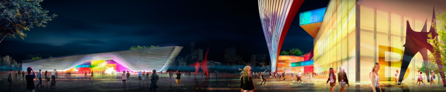 国家当代艺术中心新建筑项目（霍登卡广场）丨俄罗斯莫斯科丨A  Len,项目团队含S. Oreshkin等-0