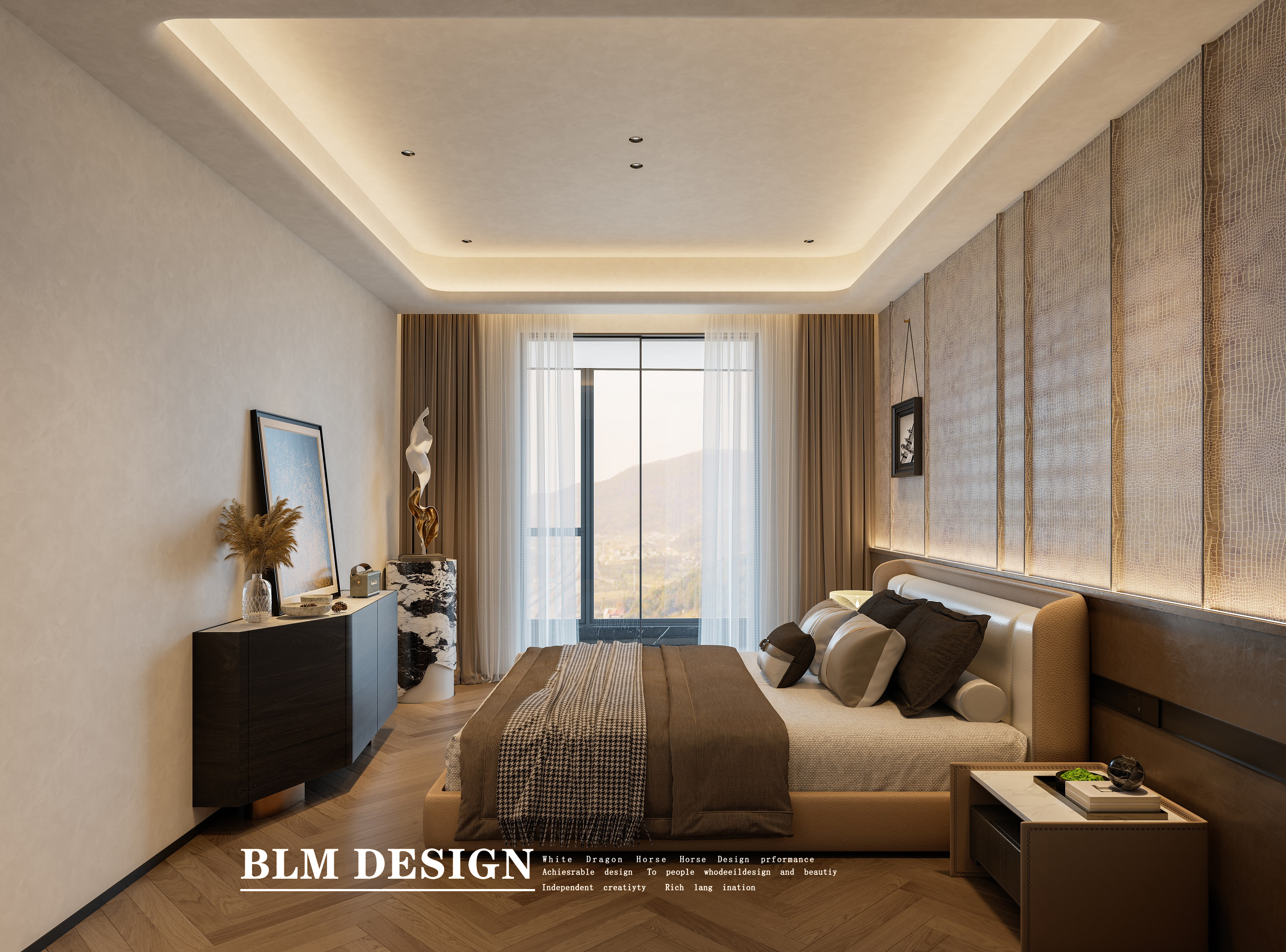 意式轻奢风-白龙马效果图-15