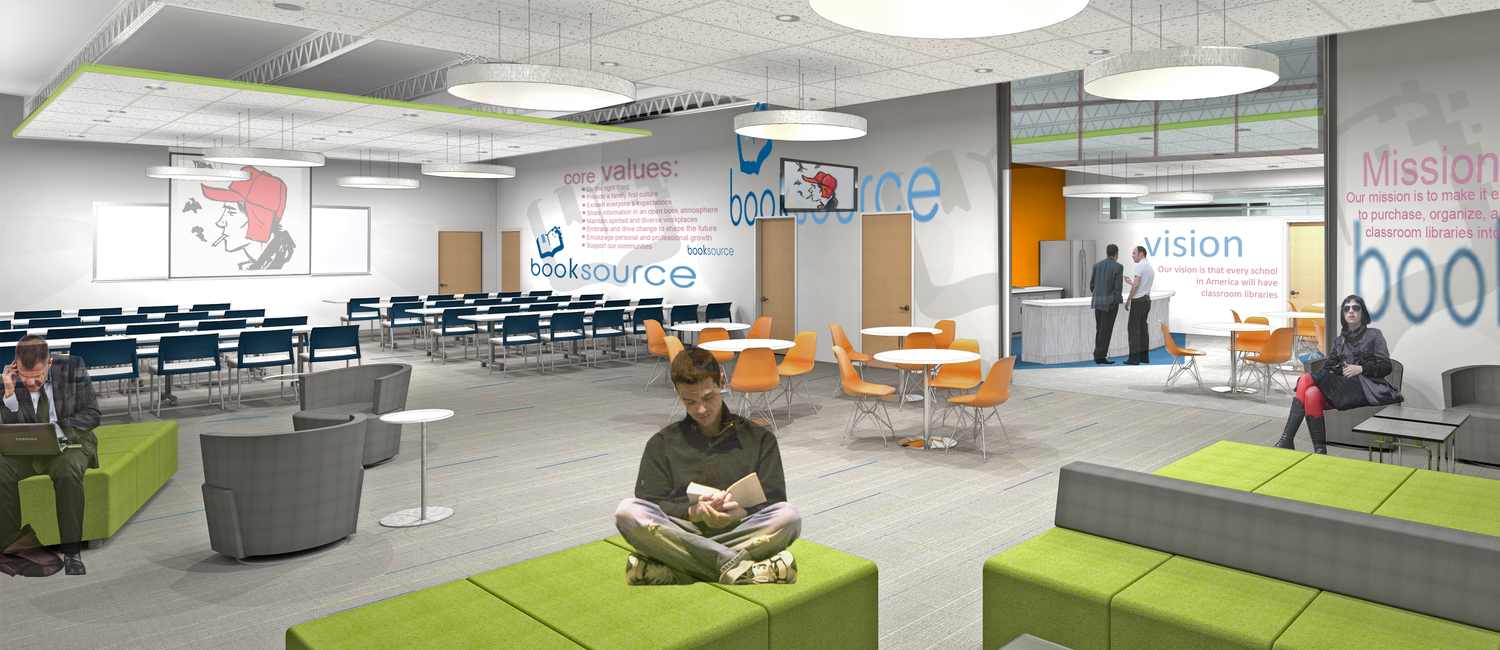 蜕变 | Booksource 办公室的现代改造-13