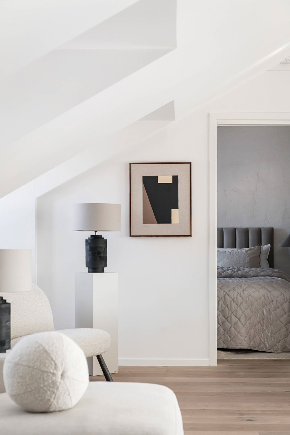斯德哥尔摩白色豪华阁楼公寓-7