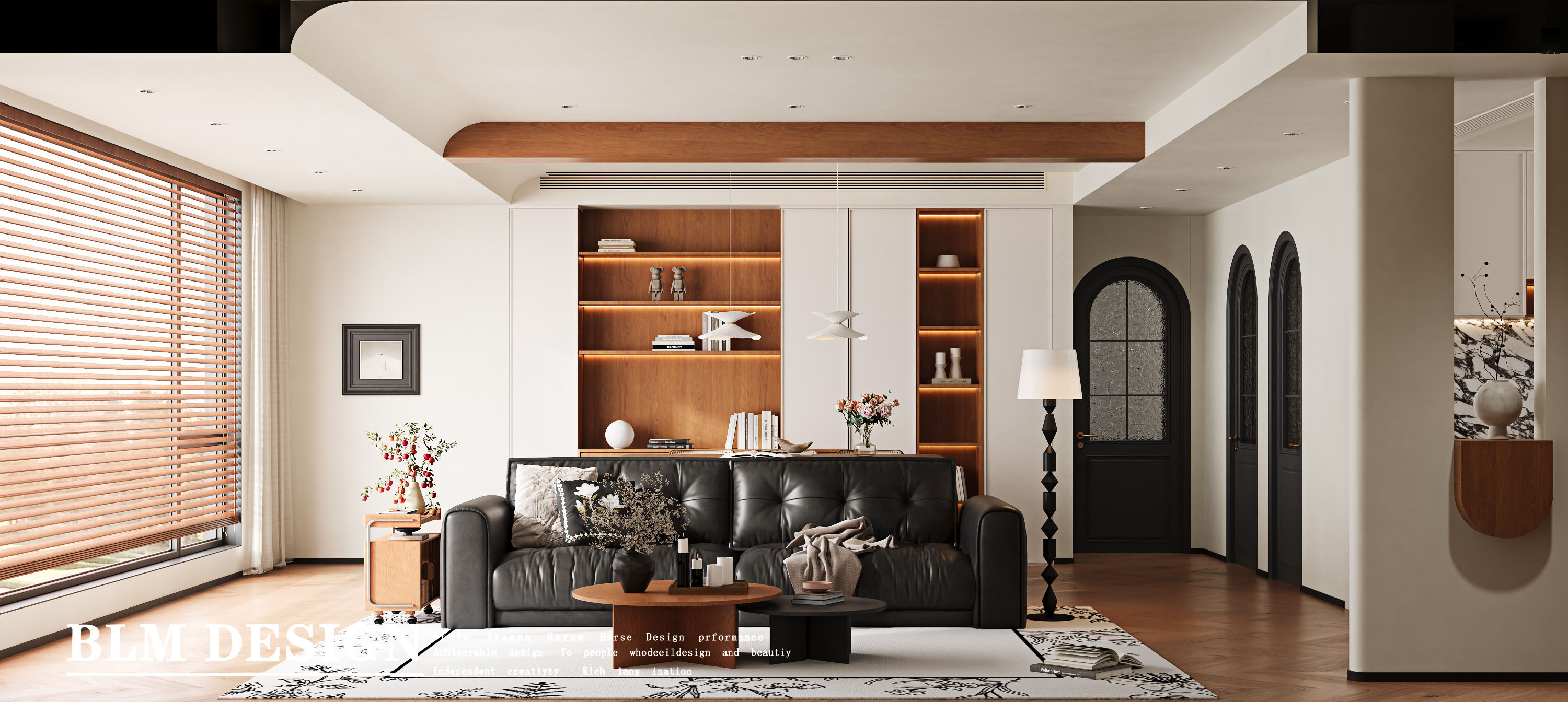 中古现代  白龙马效果图项目-8