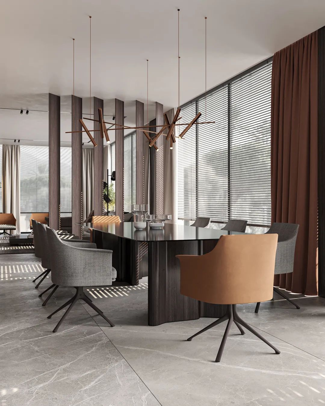 轻奢大平层 · 单身男士的温馨之家丨乌克兰基辅丨NOM BUREAU-13