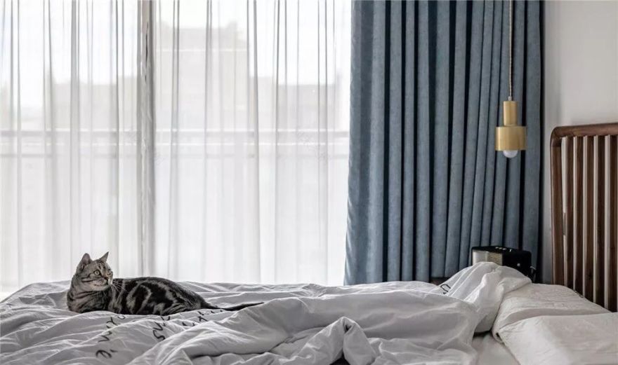 北欧风格 125㎡舒适家居,简约明净的设计之美-68