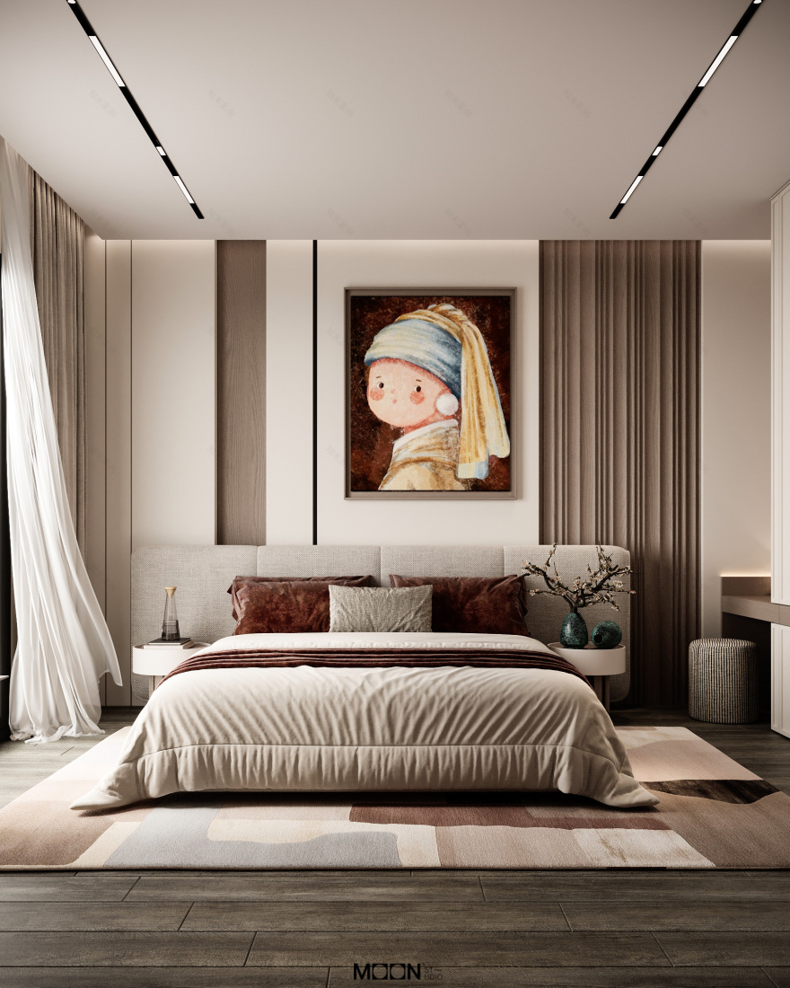 女孩房设计 · 15平方米丨阿联酋迪拜丨Moon Studio-2