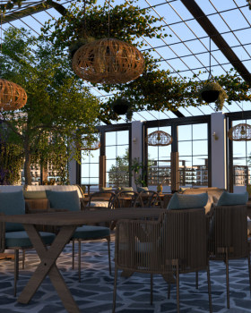 Restaurante open area