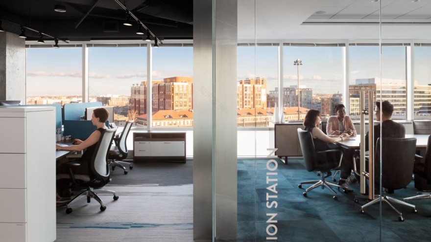 Gensler 助力 MOI 打造东海岸最大商用家具经销商未来办公室-8