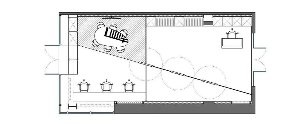 ARCHETYPE 办公空间 | 瓷 stone 样品打造的现代展示区-31