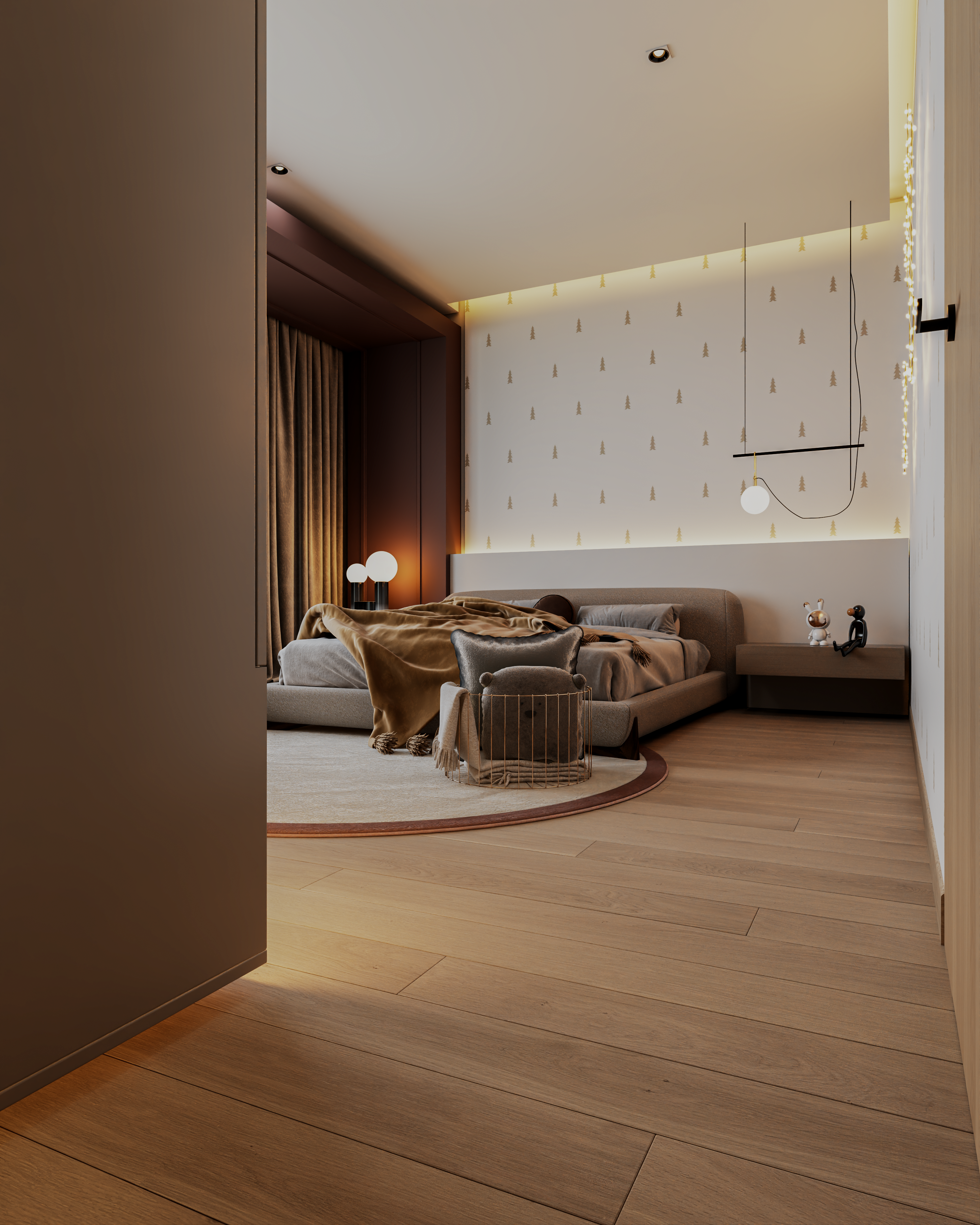 Bed girl design 女孩房-2