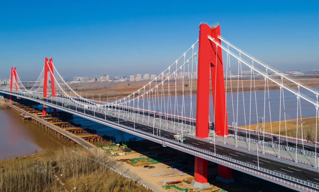 济南黄河凤凰大桥丨中国济南丨上海市政总院-2