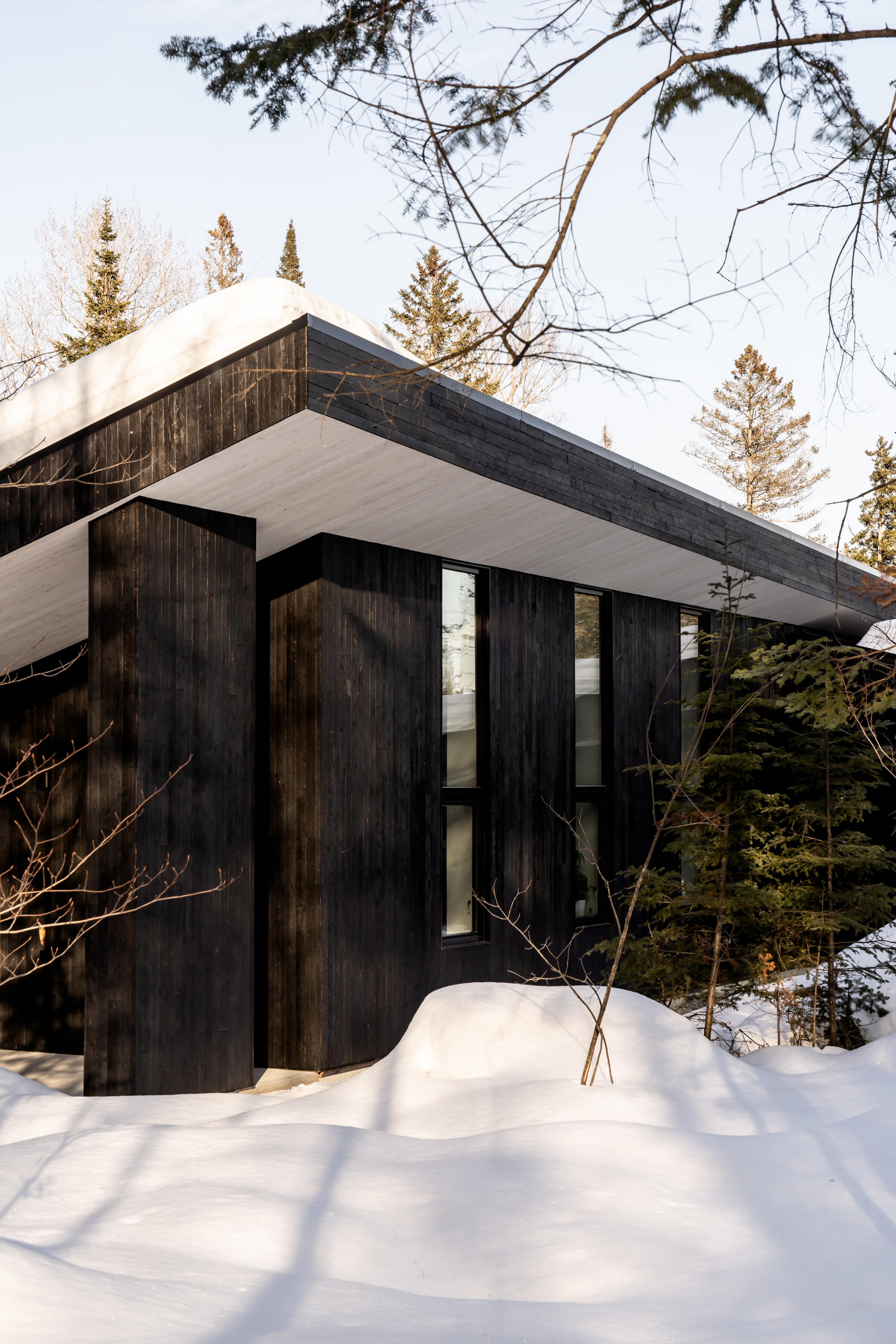 加拿大森林中的艺术创作绿洲丨Nicholas Francoeur-14