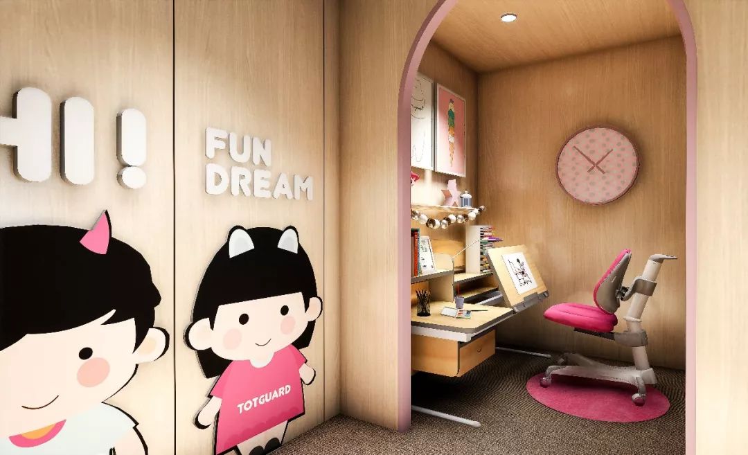 从护童1.1米高度出发，我们为孩子设计了一个玩起来的儿童用品店-44