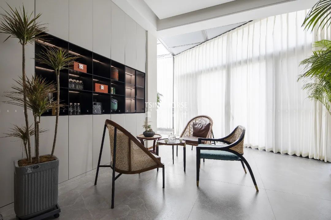 曲江名城440㎡去风格化设计丨青马设计-43