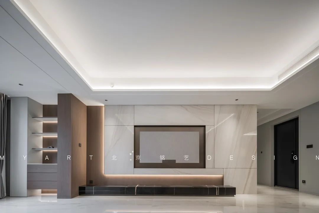 辛集·百合御景城一对一硬装实景丨北京铭艺-64