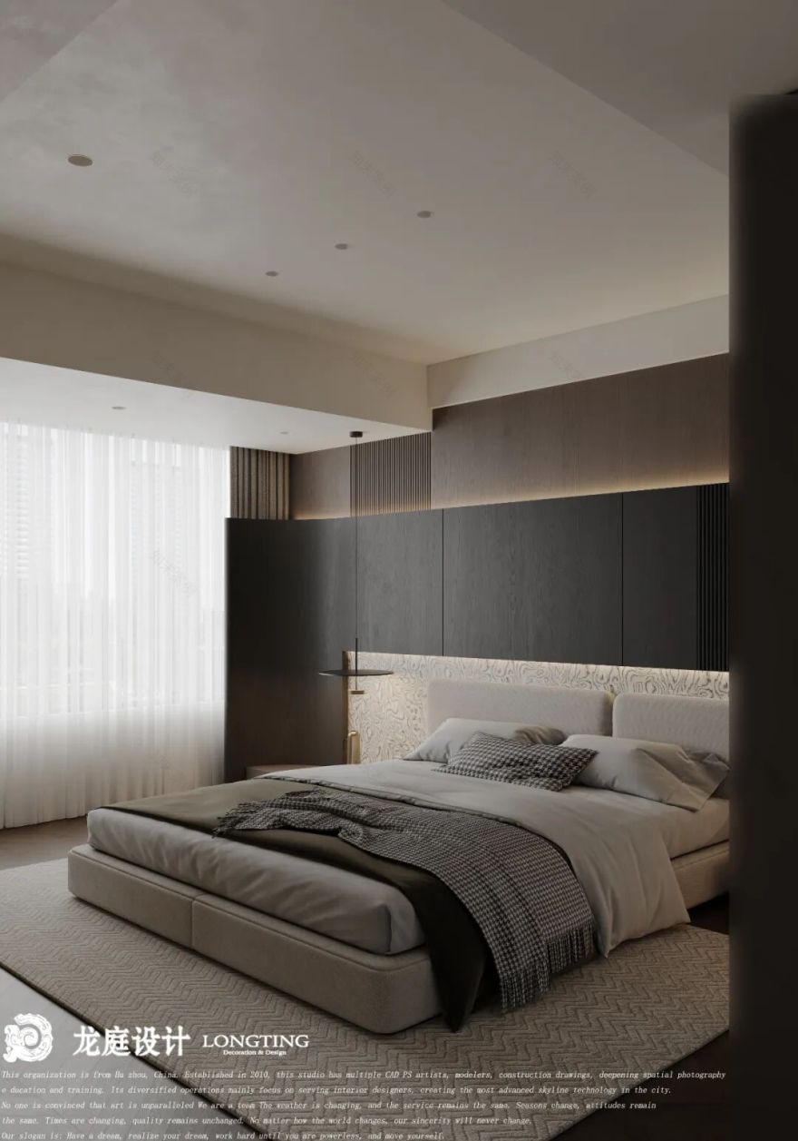 【新案】西湖苑 光影交织的现代空间丨中国湖州丨龙庭设计-39