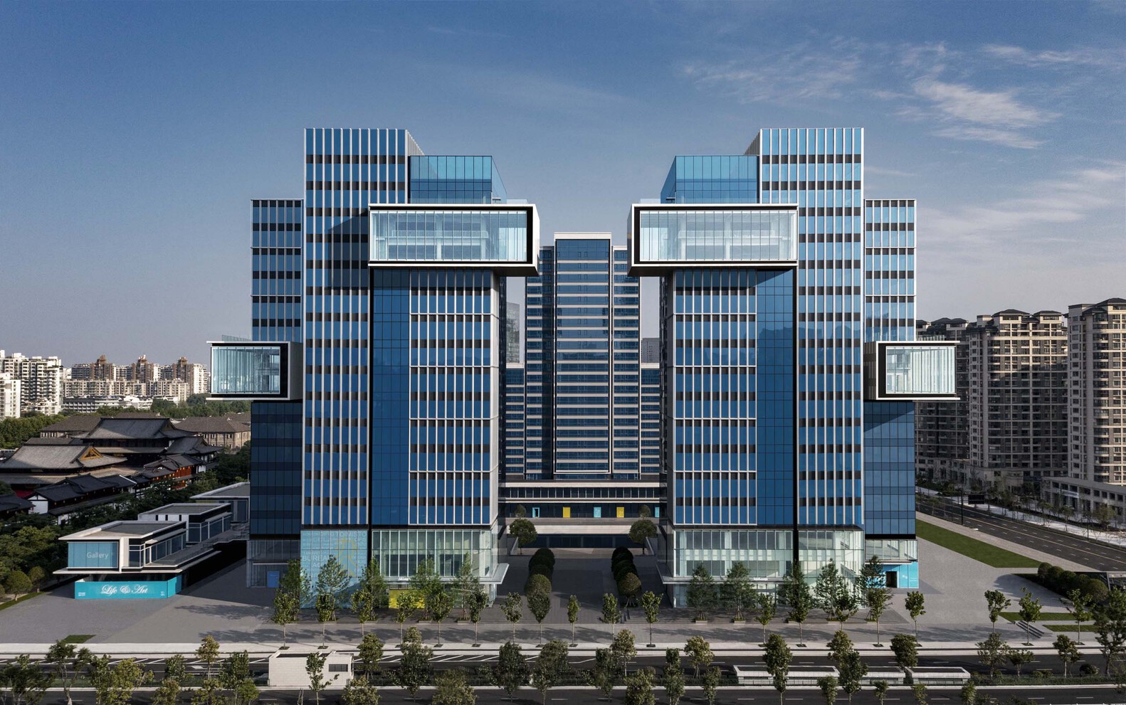 杭州 Winland Center丨中国杭州丨Arquitectonica,Farrells 等-18