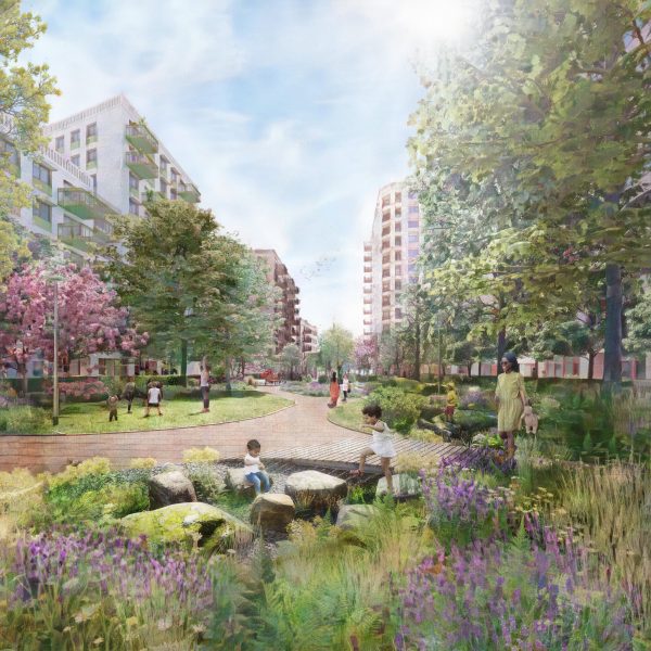 Canning Town Regeneration Masterplan | Jestico + Whiles-17
