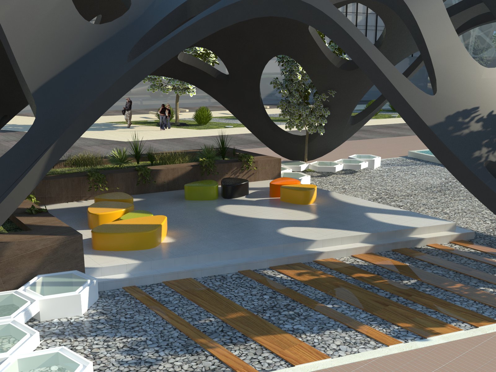 城市商业住宅中心设计-1