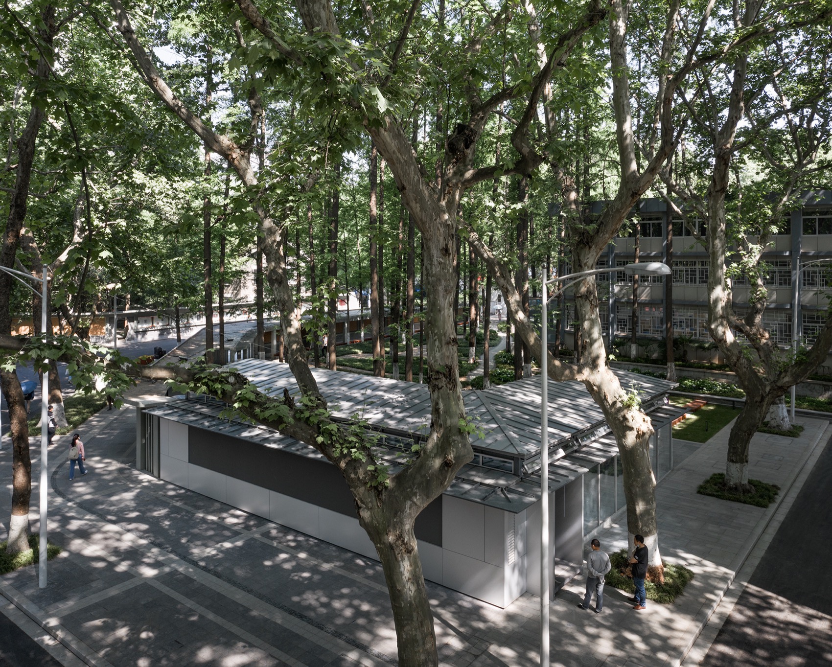 南京大学南园景观亭丨中国南京丨南京大学建筑规划设计研究院有限公司间架工作室-18