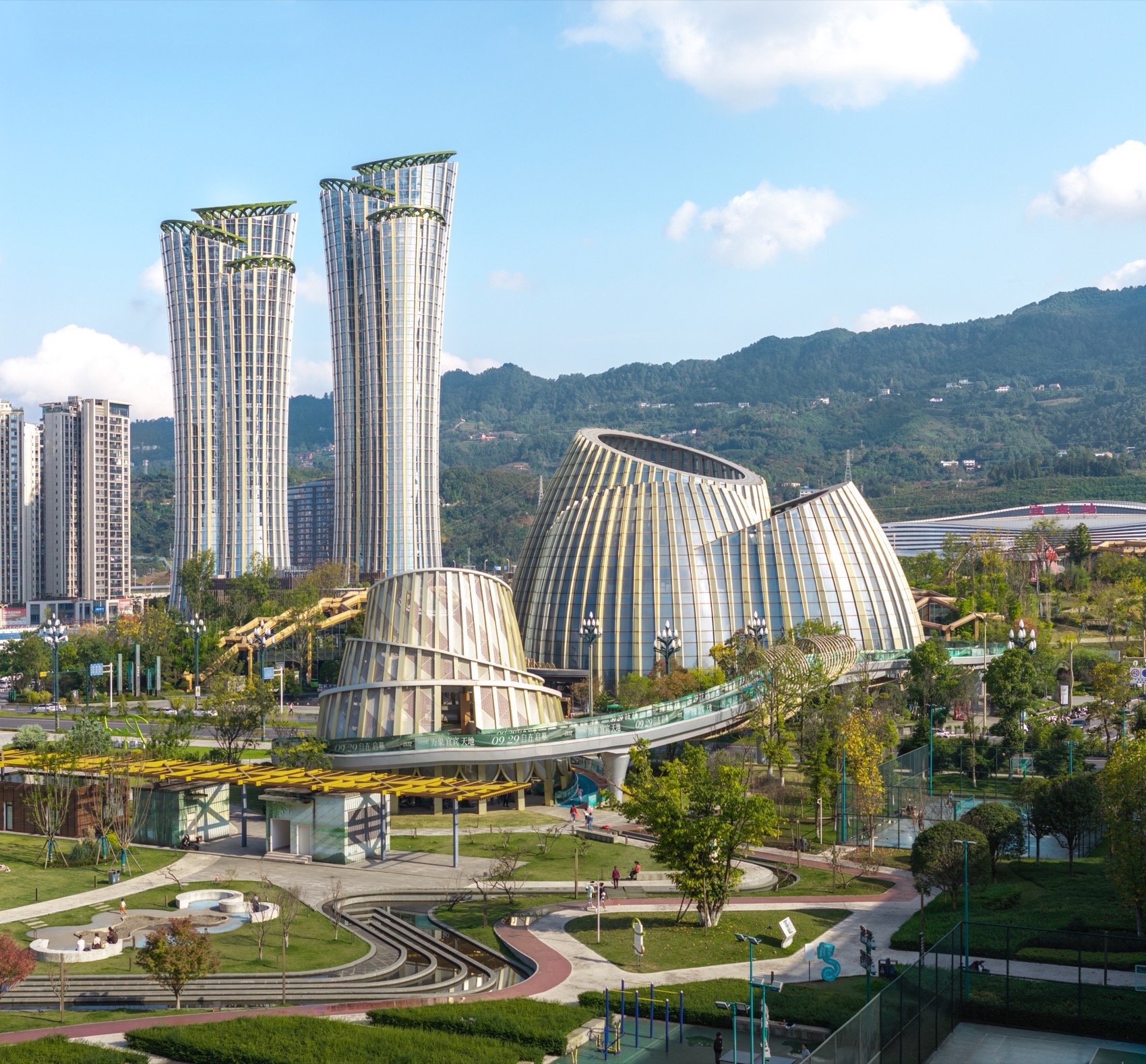 宜宾高铁枢纽门户区开发项目丨中国宜宾丨佩里克拉克建筑师事务所,四川省建筑设计研究院等-8