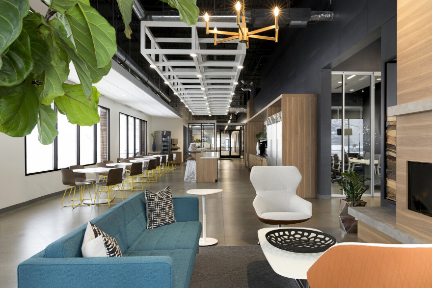 融入 HVAC 背景的活力办公空间-8