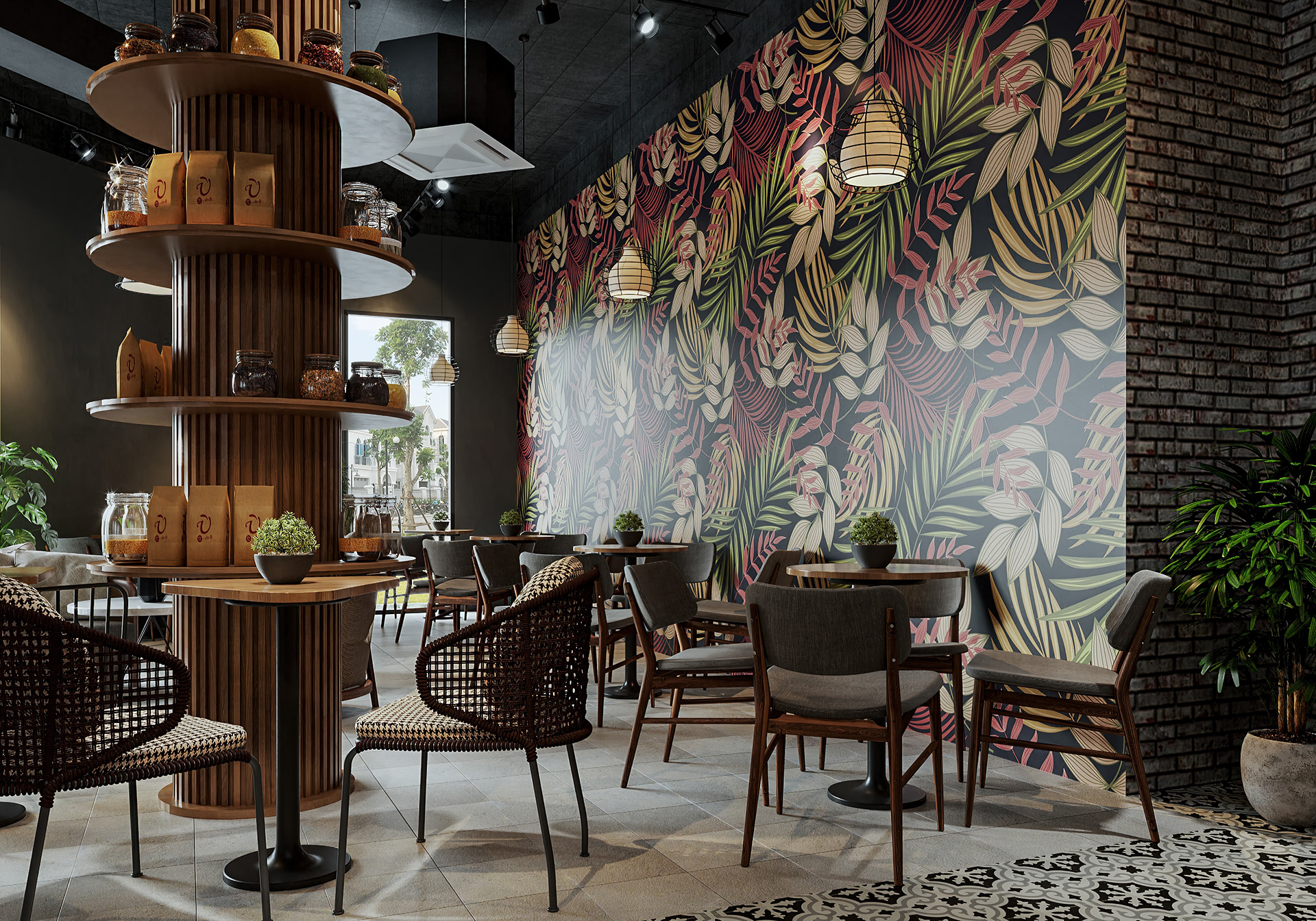 南定咖啡馆丨越南丨K'lux design-12