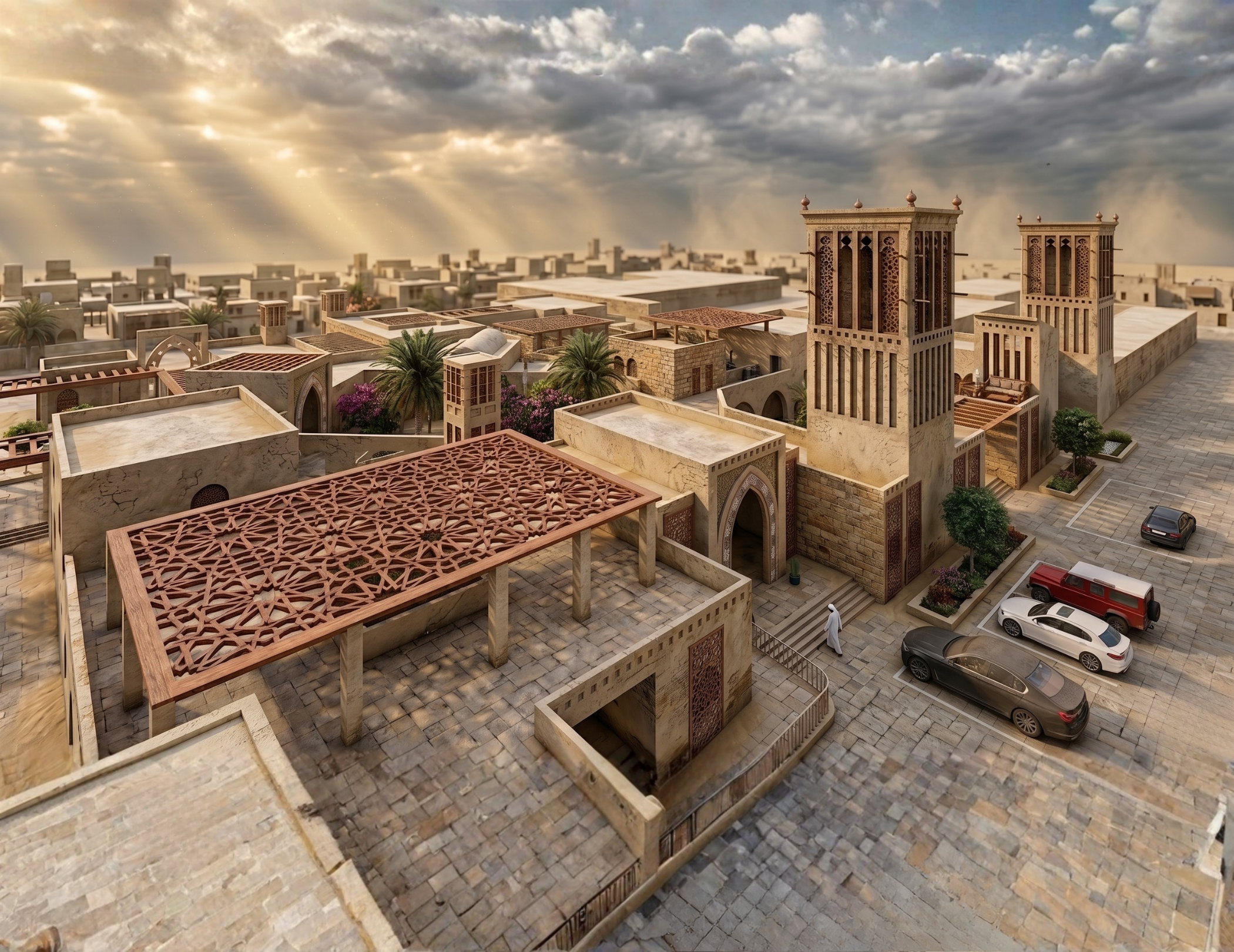 CULTURAL CRAFT CENTER(埃及埃尔富斯塔特玻璃工坊)丨赫勒万大学美术学院建筑系-5