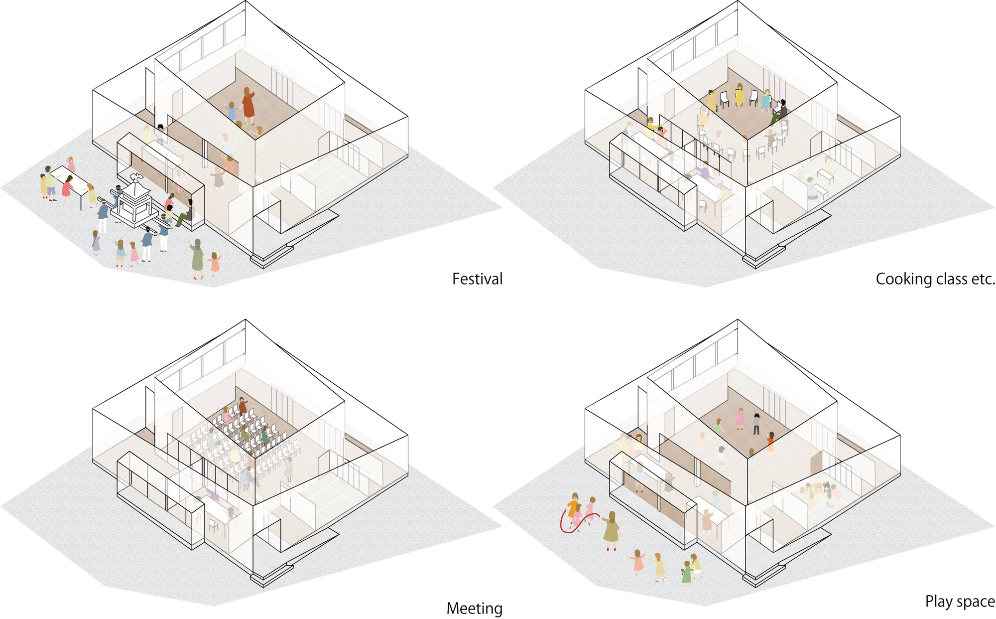 Nishinaiki Community Center / KINO Architects-14