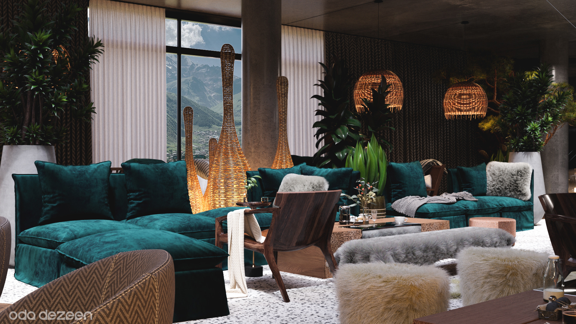 Kazbegi Hotel 室内设计-10